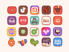 [굿노트] 말랑이 어플 스티커 & PC 아이콘 무료배포