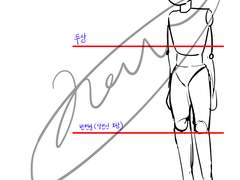 상반신(반전신), 전신, 두상 기준