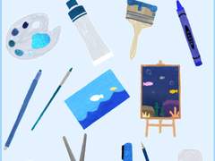 【무료 배포】 라빈의 미술시간 굿노트 스티커