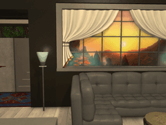 안개빛 소형 하우스