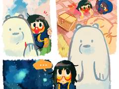 위베어베어스 아이스베어 & 클로이 모음집