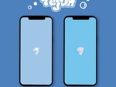 [플레이브] 💙예준 돌고래 배경화면🐬