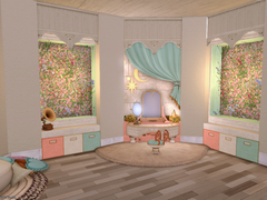 [ 소형 ] 모던 화이트&민트핑크 가정집