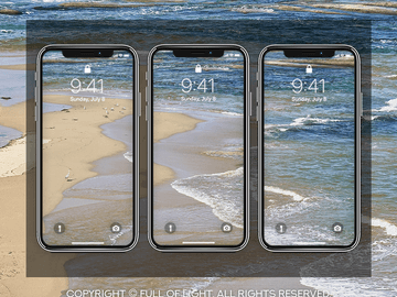 [배경화면] 외로운 물새 하나 SET