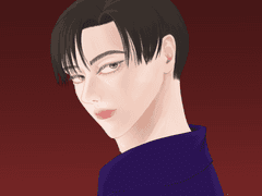 실사 도전기 13 : 뒤돌아보는 남자