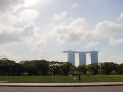 싱가포르 - 마리나베이 전경