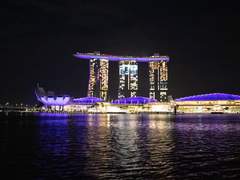 싱가포르 야경 - 랜드마크