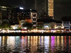 싱가포르 야경 - On the boat