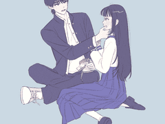 레트로 단색 LD 커미션