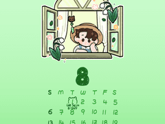 8월 배경화면 공유