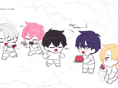 💙💜💗❤️🖤