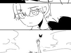 검은 잠자리 시체와 검은 나비 2