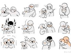 나랑 컾 짤사람