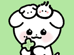 [카톡테마] 네잎클로버_멍댕슈 (ios/and)