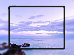 [무료 배경화면] 보라빛 바다