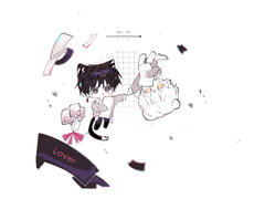 SD 커미션 · 짝! 하이파이브해요