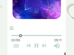 플레이리스트 와이드 스킨 조금?? 수정 했습니 (2024.08.05 )