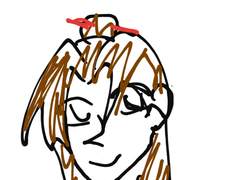 발가락으로그린것같지만손가락으로그린당보