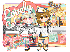 레트로카페 고정틀 샘플