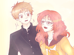 좋아하는 애가 안경을 깜박했다 모음 1