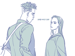 오리지널 모브여캐(들)+황태산