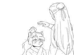 [화산귀환] 고양이 청명 움짤