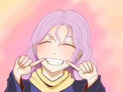 일단 웃자!(드림캐 성격 묘사)