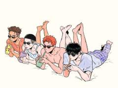 미국조+태섭&백호 포카 유료도안