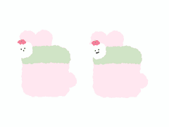 메론 푸딩래빗 카톡 테마 [ios/and]