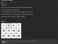 [2023.08.07] 74. Search a 2D Matrix