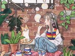 비눗방울 피크닉