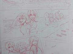 창작만화 작업물