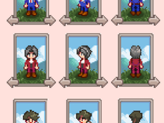 [스타듀밸리] 역전재판 헤어, 옷 리텍스쳐 배포