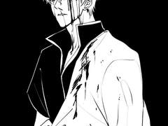 흑백 낙서 커미션