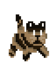 픽셀 동물 스티커