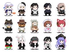 도트 GIF 커미션 안내