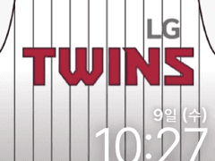 LG TWINS 유니폼 워치페이스