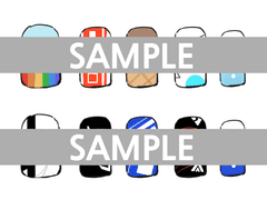 민수하 네일 디자인 배포