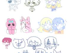 SD 낙서 커미션 공지