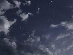 Behind the clouds. (1)