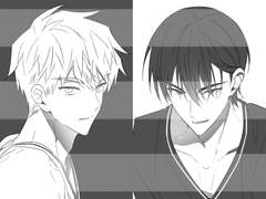 상뱅 흑백 포카 도안 유료배포