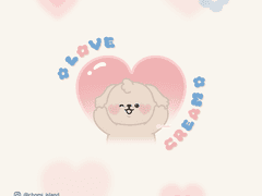 CHOMI│apk 사랑하는 크림이 카카오톡 테마 - 안드로이드