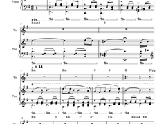 [사호 평온자의 전자 악보][3단]함박눈(동요)