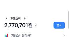 1억 모으기 프로젝트 : 7월 소비 결산