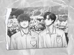 198X. 07. 05 졸업 앨범에서 발췌