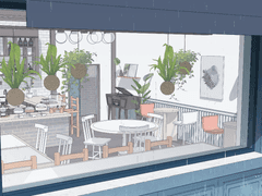 [스케치업] 카페 세레니티