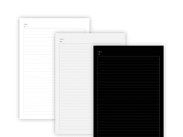 just simple note _ monotone 3