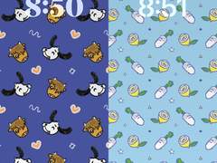 덕규대협 컨셉 패턴 배경화면 2종 배포