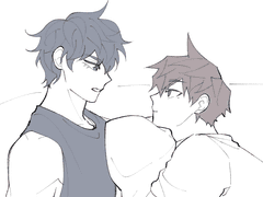 난 계속 햄만 보고 있는데