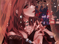 [웹소설표지] 악녀,해보니 좋은데요?